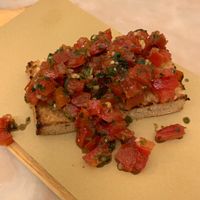 Focaccia (without cheese) at Fiori di Zucca in Alcobaca