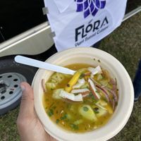 Soup at Flora Plant Based Cuisine in Orlando