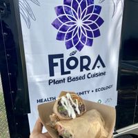 Burrito at Flora Plant Based Cuisine in Orlando