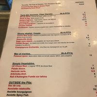  at Miznon - Canal St Martin in Paris