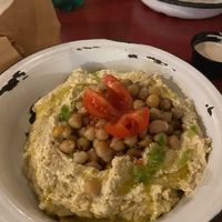 Hummus  at Miznon - Grands Blvds in Paris
