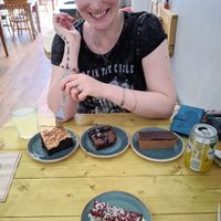 So many amazing vegan cakes that you can't possibly choose just one! at Love Brew Scarborough in Scarborough