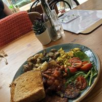 English breakfast  at Love Brew Scarborough in Scarborough