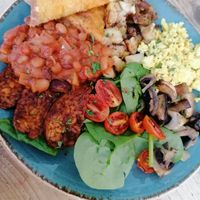 All day plantbased breakfast at Love Brew Scarborough in Scarborough
