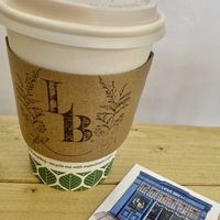 Latte to go   at Love Brew Scarborough in Scarborough