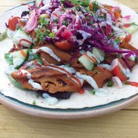 Kebab. Drunk food for sober people! at Love Brew Scarborough in Scarborough