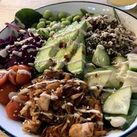 Scrummy nourish bowl  at Love Brew Scarborough in Scarborough