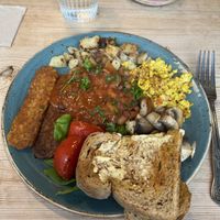 English breakfast  at Love Brew Scarborough in Scarborough