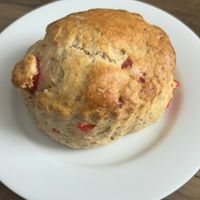 Cherry Scone  at Love Brew Scarborough in Scarborough