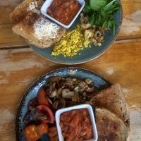 our breakfasts at Love Brew Scarborough in Scarborough