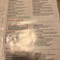 Take Out Menu (veg pho not on this - but it’s on the hard copy menu) at Veranda Noodle House in Portland