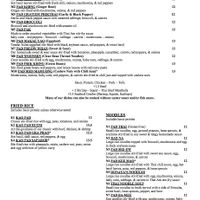 Menu 3 at Thai-Am in St Petersburg