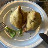 Vegetable samosas  at Nepali Chulo in West Valley City