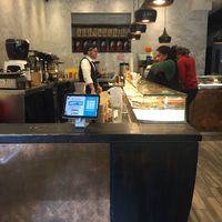 Pick up counter  at Matto Espresso in New York City