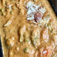 Veggie Korma with coconut creamm  at Naan & Brew in Bellingham