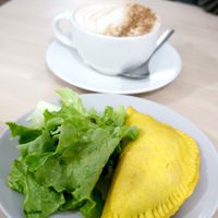 Empanada at Wash'Up Café Laverie Cosy in Paris