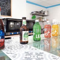 New drinks, excellent cola ! at Wash'Up Café Laverie Cosy in Paris