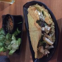 The pancake  at Nem Nem in East London