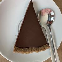 Vegan chocolate cake  at Bonjour in Tivat