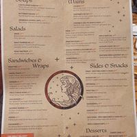The menu at Gypsy - Dubai Mall in Dubai