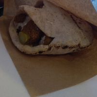 Falafel Pita at Maha in Brussels