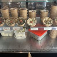 Everything but the Labneh(milk) is vegan  at Maha in Brussels