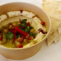 Hummus at Maha in Brussels