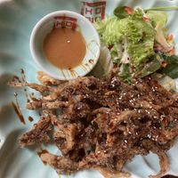 Fried mushrooms  at Top Tep - Modern Vietnamese Kitchen & Bar in Berlin