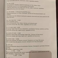 Menu 3 at Top Tep - Modern Vietnamese Kitchen & Bar in Berlin