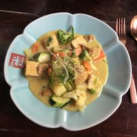 Coconut curry with potatoes at Top Tep - Modern Vietnamese Kitchen & Bar in Berlin