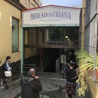 Market entrance at La Casa Fundida in Sevilla