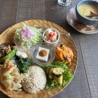   at Cafe Indigo in Kagoshima