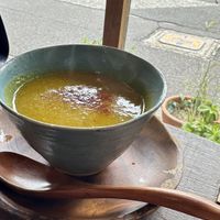 Lentil soup  at Cafe Indigo in Kagoshima