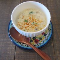 Soup of the day at Cafe Indigo at Cafe Indigo in Kagoshima