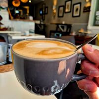 Amazing coffee at Calma Cafe in Gran Canaria