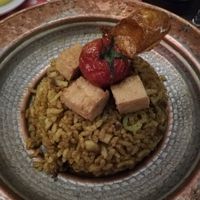 Curry bowl at Galata Lily in Istanbul