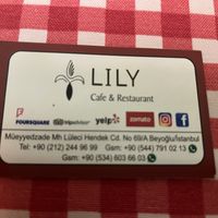   at Galata Lily in Istanbul