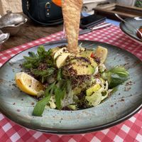 Tangy fresh and delicious fitness salad.   at Galata Lily in Istanbul