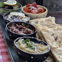 Vegan Mezze at Galata Lily in Istanbul