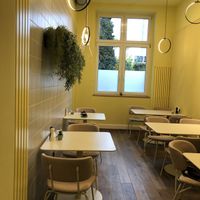 Seating area at Seven Sundays in Dusseldorf