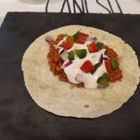 Vegan burrito. at Ganesh Cocina Ecléctica in Xativa