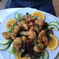 Gebackener Blumenkohl at proSecCo in Oldenburg