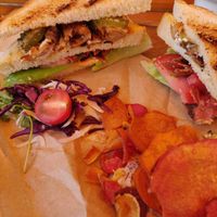 Club sandwich vegan at Blend One in Voorburg