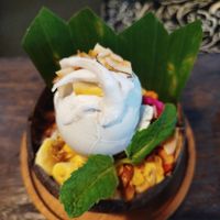 Helado de coco at Tukies Coconut Shop - Jl. Monkey Forest in Ubud