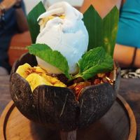 Helado de coco at Tukies Coconut Shop - Jl. Monkey Forest in Ubud