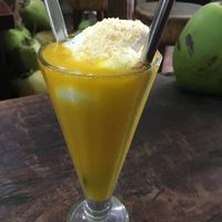 Mango float at Tukies Coconut Shop - Jl. Monkey Forest in Ubud