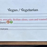 Veg-Options 🌱  at La Divina Comedia in Valencia