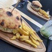 Vegan burgers 🍔   at La Divina Comedia in Valencia