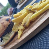 Vegan burger 🍔   at La Divina Comedia in Valencia