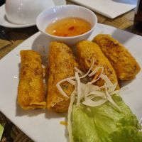 Spring rolls at Mien Tay in East London